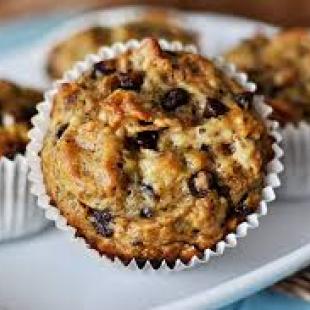 Banana-Sweetened Bran Muffins
