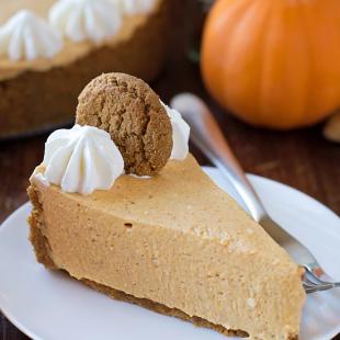 No bake Pumpkin Cheesecake