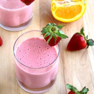 Strawberry Orange Dream Smoothie