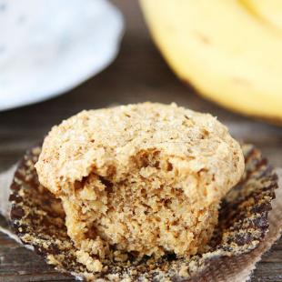 Whole Wheat Banana Muffins