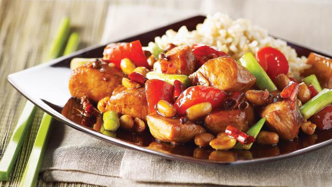 Baked Kung pao chicken 