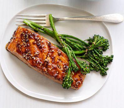 Teriyaki Glazed Salmon 